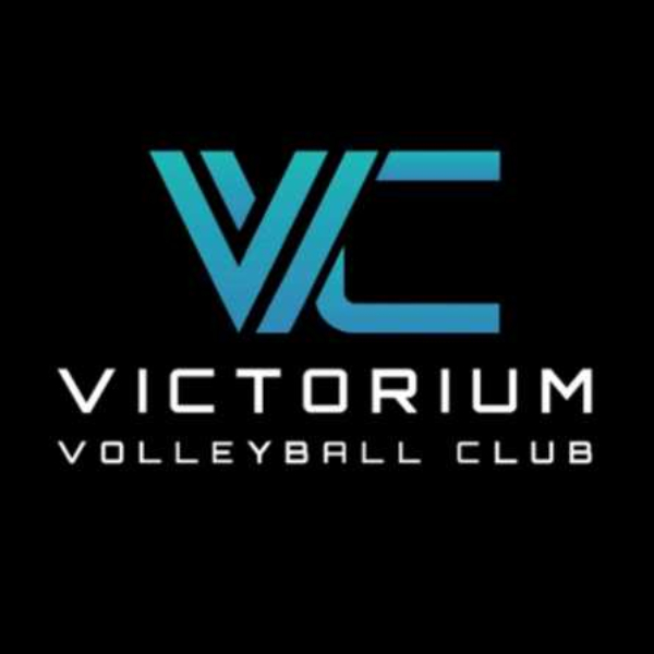 Victorium volleyball club logo